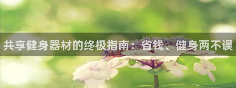 意昂体育3平台假的吗是真的吗吗：共享健身器材的终极指