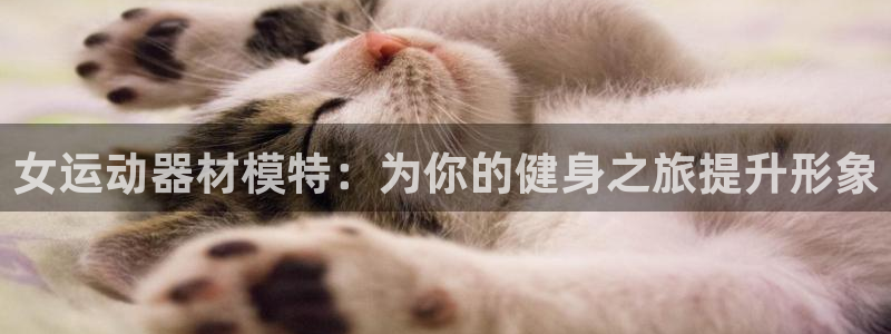 意昂集团官网：女运动器材模特：为你的健身之旅提升形象