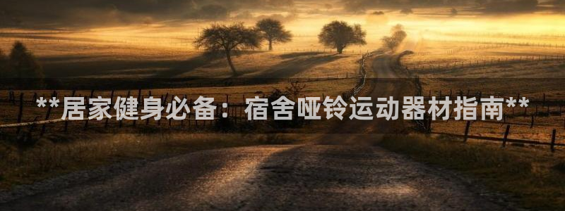 意昂3娱乐：**居家健身必备：宿舍哑铃运动器材指南*