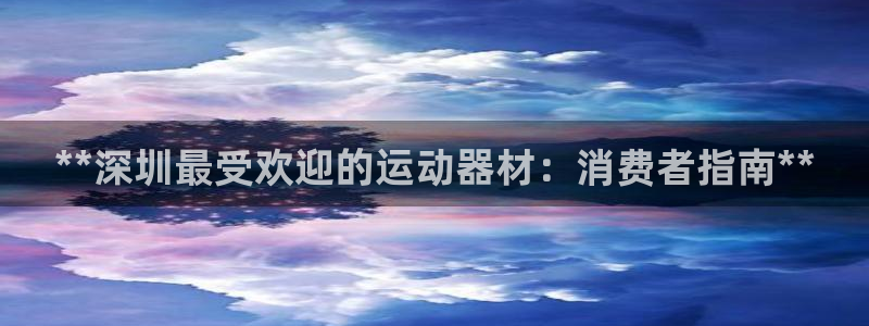 意昂3集团官网首页：**深圳最受欢迎的运动器材：消费