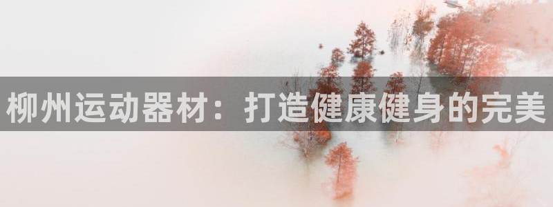 意昂体育3招商电话号码是多少号：柳州运动器材：打造健